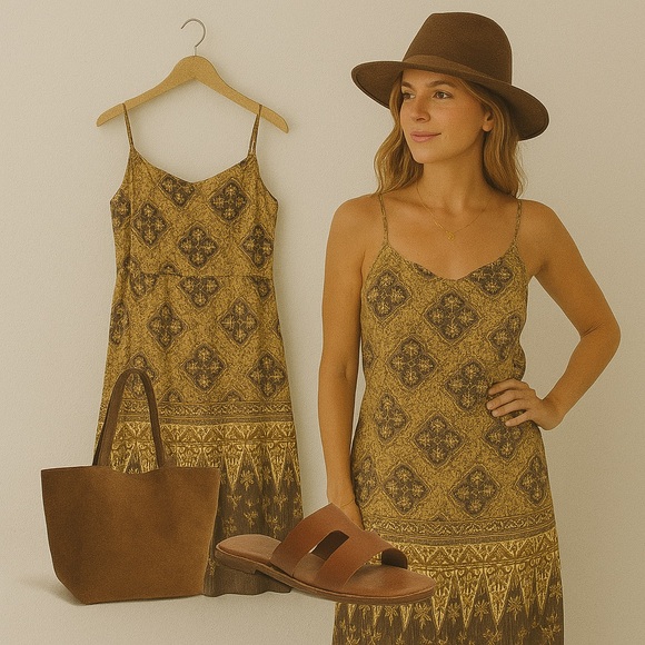 Use as Skirt or top or used as dress! - Picture 1 of 6